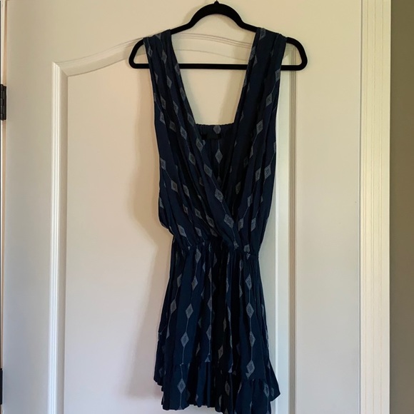 Indah Balmy Dress in Indigo Diamond - Picture 3 of 8